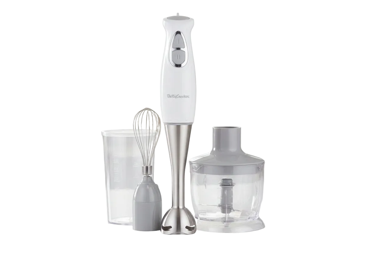 BETTY CROCKER HAND BLENDER - WHITE