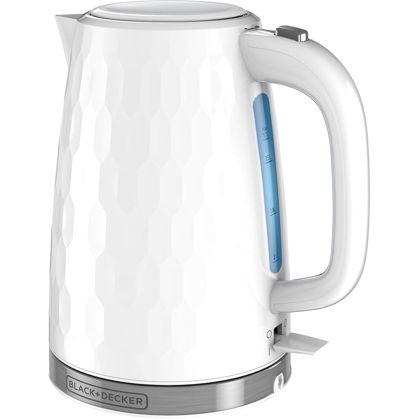BLACK+DECKER HONEYCOMB COLLECTION RAPID BOIL 1.7L ELECTRIC CORDLESS KETTLE