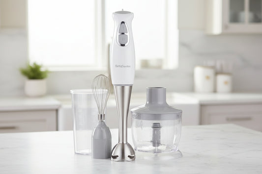 BETTY CROCKER HAND BLENDER - WHITE
