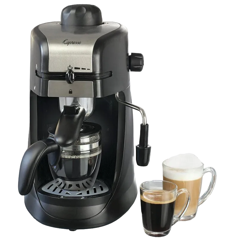 4 CUP ESPRESSO AND CAPPUCCINO MACHINE