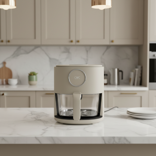 SAND 4QT AIRFRYER WITH GLASS BOWL