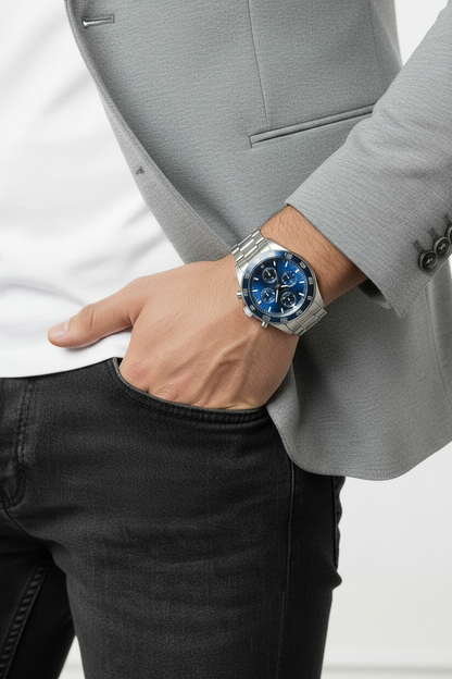 MEN'S MULTI-FUNCTION BRACELET WATCH