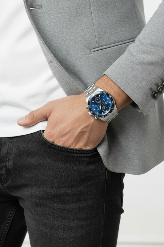 MEN'S MULTI-FUNCTION BRACELET WATCH